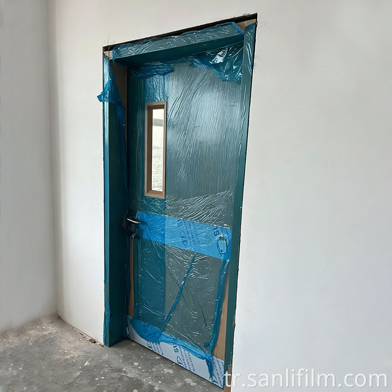 Fire Rated Doors or Walls Flame Retardant Film